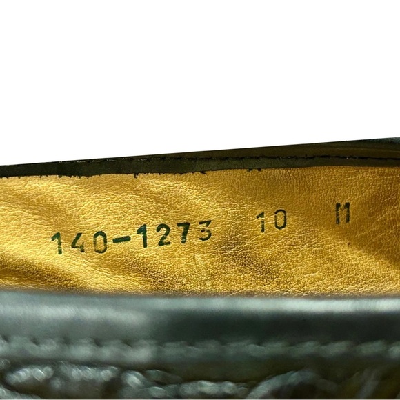 Zelli Genuine Crocodile Loafers | Handcrafted in Italy | Size 10 M - Picture 4 of 10